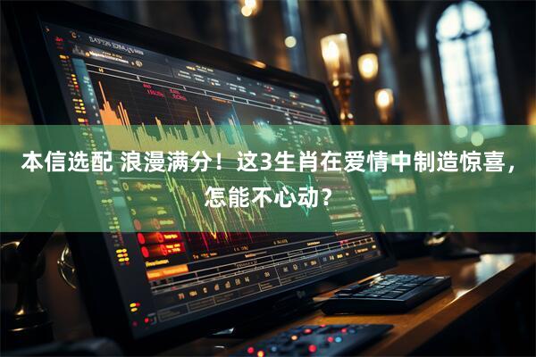 本信选配 浪漫满分！这3生肖在爱情中制造惊喜，怎能不心动？
