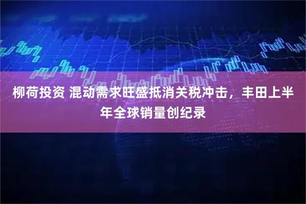 柳荷投资 混动需求旺盛抵消关税冲击，丰田上半年全球销量创纪录