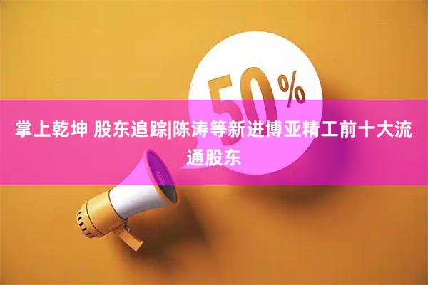 掌上乾坤 股东追踪|陈涛等新进博亚精工前十大流通股东