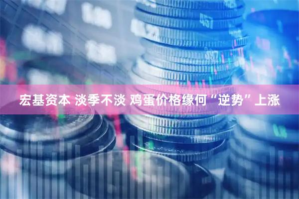 宏基资本 淡季不淡 鸡蛋价格缘何“逆势”上涨